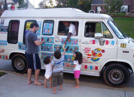 Ice Cream on wheels